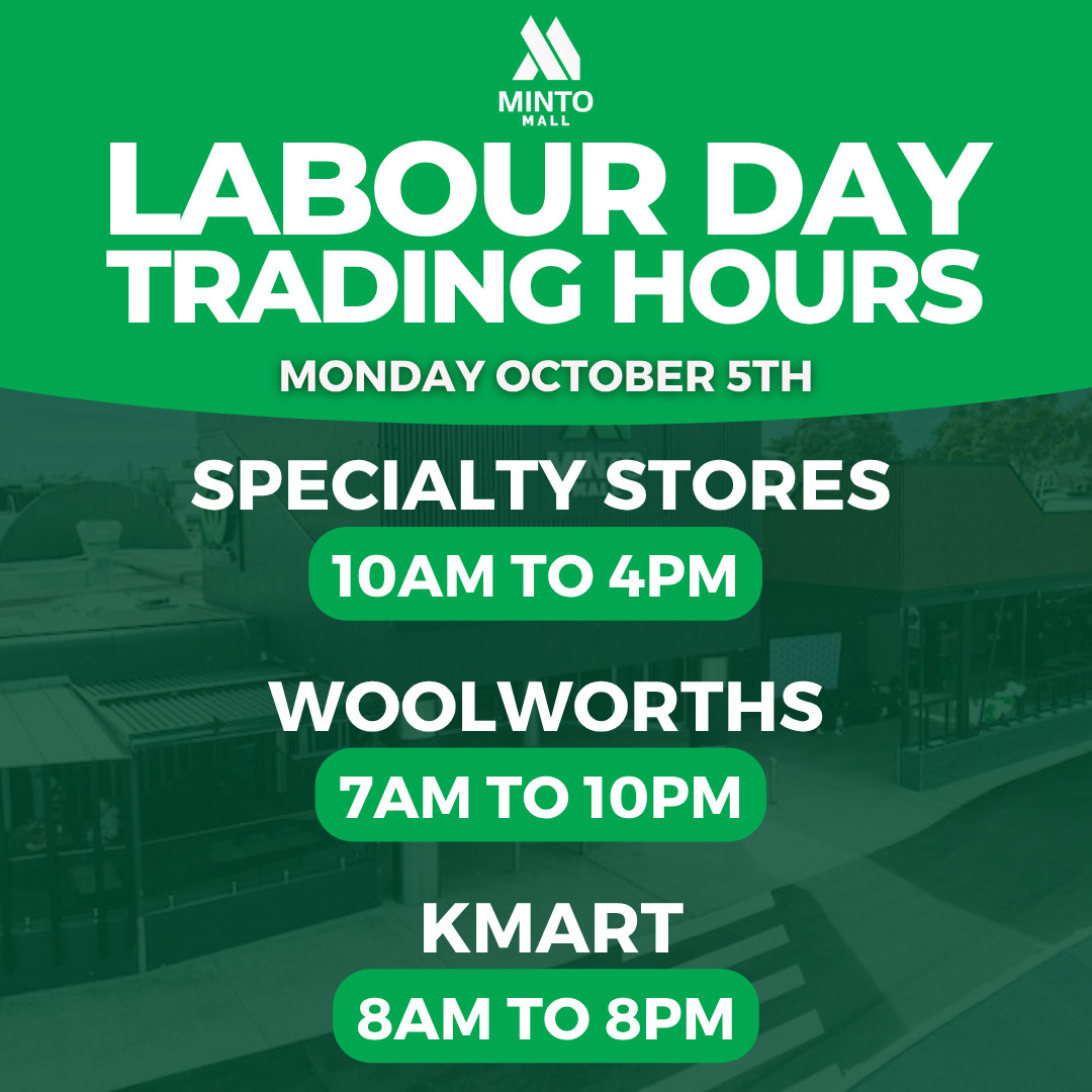Labour Day Trading Hours 2026
