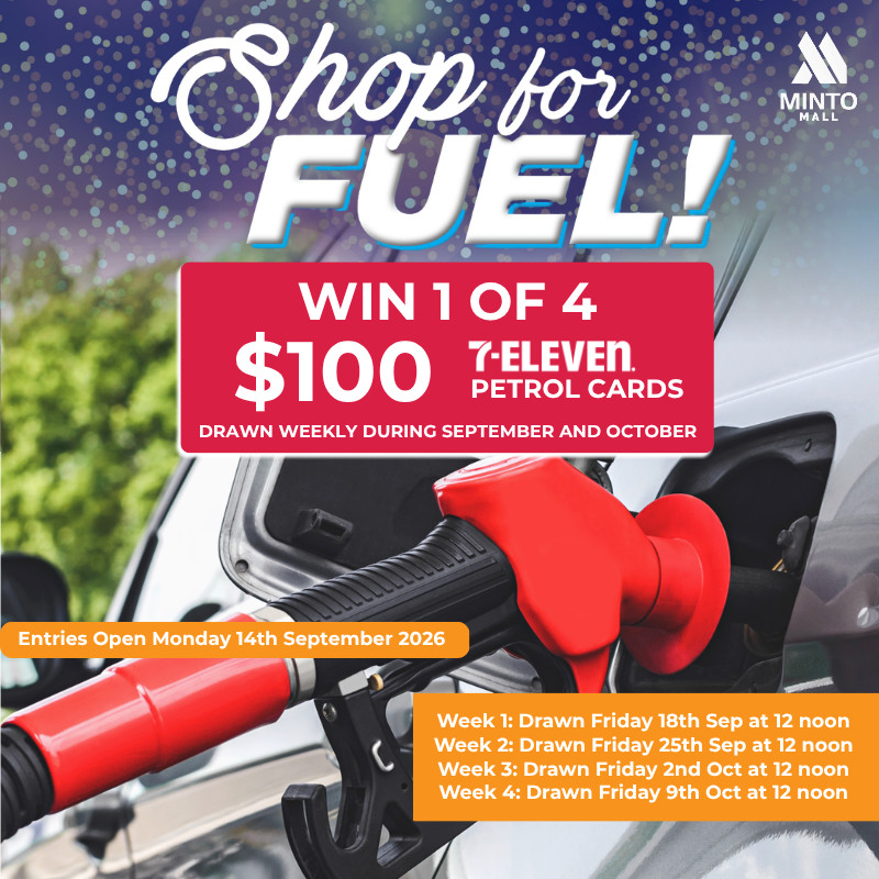 Shop for Fuel is Back at Minto Mall!