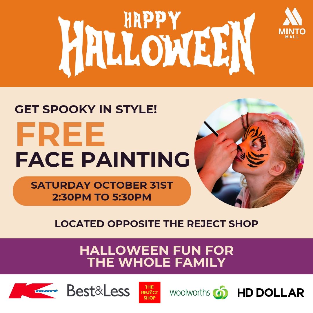 FREE Halloween Face Painting! 🎃